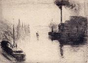 L-lle Lacroix,Rouen, Camille Pissarro